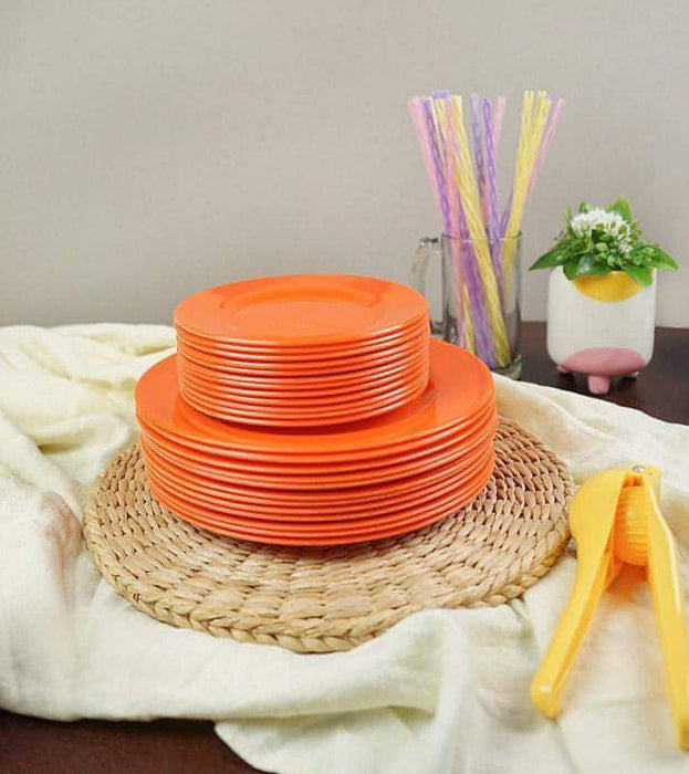 10" Melamine Plate Set of 10
