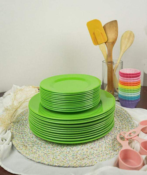 10" Melamine Plate Set of 10