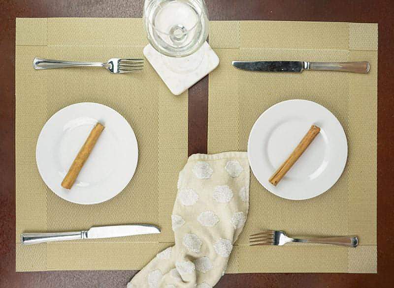 10-Piece Woven Vinyl Placemat