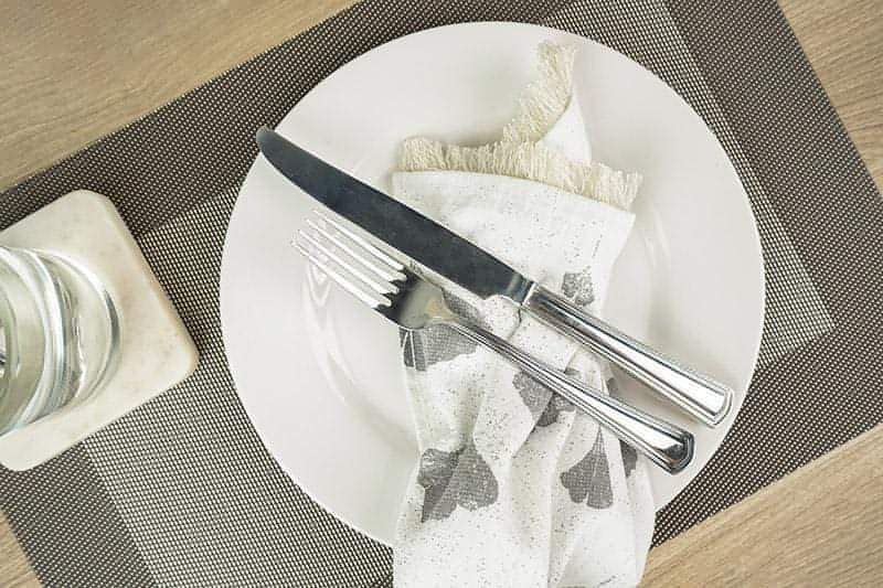 10-Piece Woven Vinyl Placemat