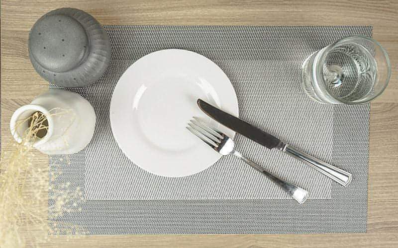 10-Piece Woven Vinyl Placemat