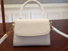 Cecile Stone Pattern Crossbody Purse Samar Imports, LLC Dove White 