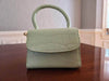 Cecile Stone Pattern Crossbody Purse Samar Imports, LLC Sage Green 